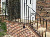 front step railings